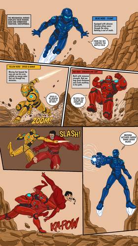 Read The mechanical heroes   2 Page 7 in English