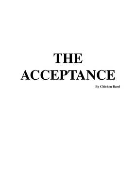 Read THE ACCEPTANCE - (illustrated short story)  1 Page 1 in English