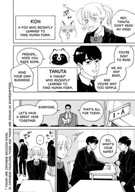 Read A Fox and Tanuki’s Guide to Being Human  3 Page 3 in English