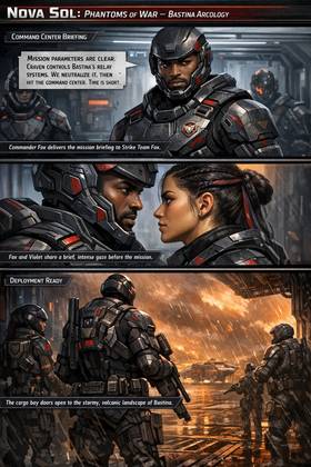 Read A Nova Sol Story II Legacy of the Stars Book VIII Phantoms of War Strike  1 Page 2 in English