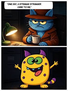 Read “Pamacs the Detective”  1 Page 4 in English