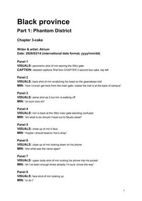 Read BLACK PROVINCE  3 Page 1 in English