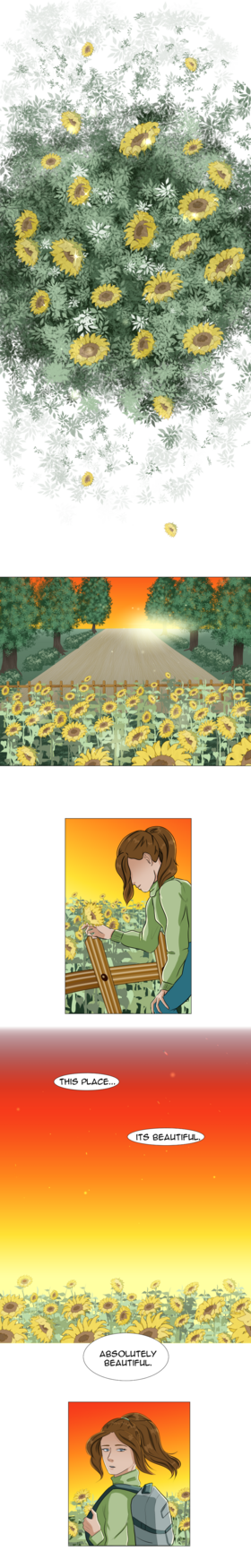 Read A Field of Sunflowers  2 Page 3 in English