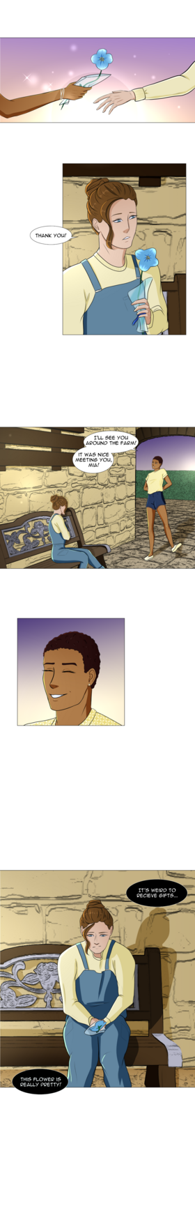 Read A Field of Sunflowers  7 Page 4 in English