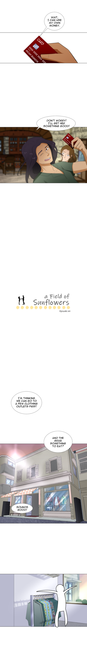 Read A Field of Sunflowers  31 Page 3 in English