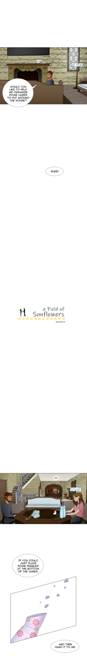 Read A Field of Sunflowers  32 Page 2 in English