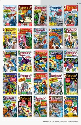 Read Fantastic Four: 65 Years of the World's Greatest Comic Covers (2026)  1 Page 6 in English
