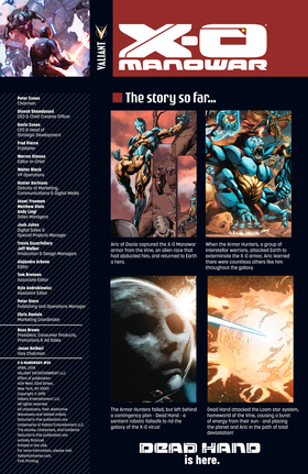 Read X-O Manowar (2012)  35 Page 2 in English