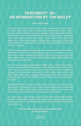 Read Fraternity  1 Page 4 in English