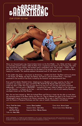 Read Archer & Armstrong (2012)  3 Page 2 in English