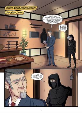 Read Shy Ninja  1 Page 8 in English