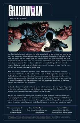 Read Shadowman (2012)  3 Page 2 in English