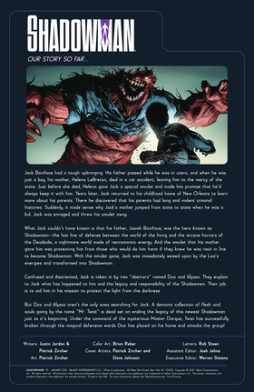 Read Shadowman (2012)  3 Page 2 in English