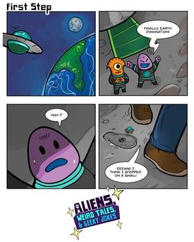 Read Aliens, Weird Tales & Geeky Jokes  1 Page 2 in English