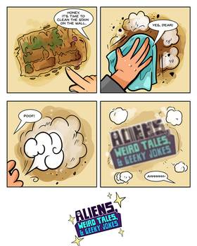 Read Aliens, Weird Tales & Geeky Jokes  1 Page 1 in English