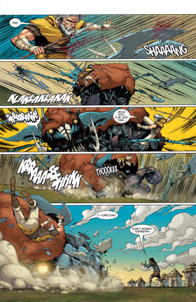 Read Eternal Warrior (2013)  5 Page 5 in English