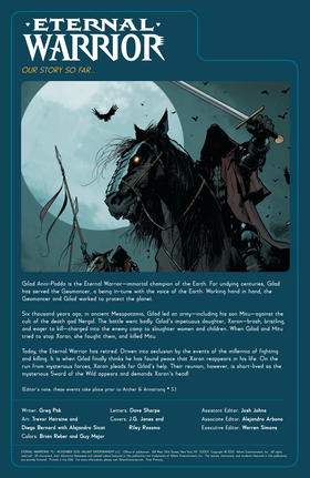 Read Eternal Warrior (2013)  3 Page 2 in English