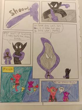 Read Power blade's   1 Page 9 in English
