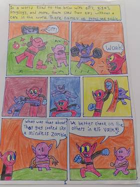Read Power blade's   1 Page 2 in English