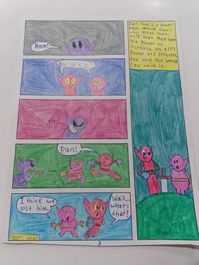 Read Power blade's   1 Page 4 in English
