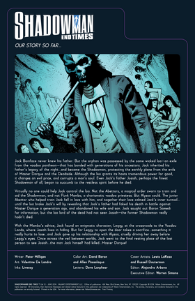 Read Shadowman: End Times (2014)  3 Page 2 in English