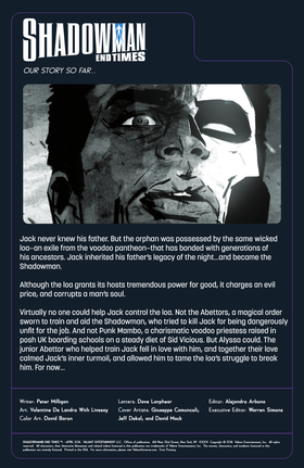 Read Shadowman: End Times (2014)  1 Page 2 in English
