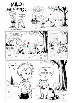 Read Milo and Mr. Whiskers  1 Page 1 in English
