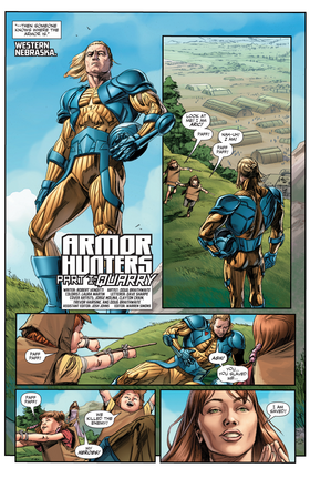 Read Armor Hunters (2014)  1 Page 8 in English