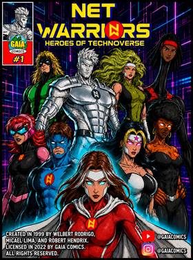 Read Net Warriors# 1- A Journey To Technoverse  1 Page 1 in English