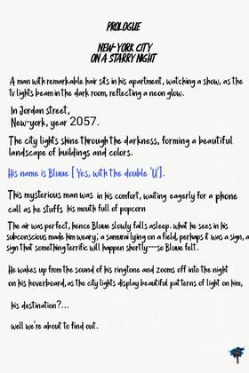 Read Blue Mystery: The Adventures of Mr Bluue   1 Page 3 in English