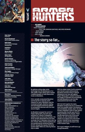 Read Armor Hunters: Bloodshot (2014)  2 Page 2 in English