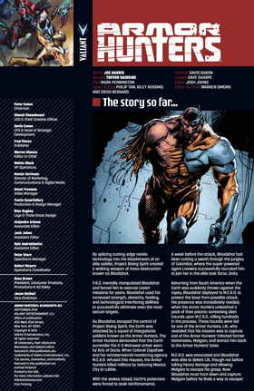 Read Armor Hunters: Bloodshot (2014)  3 Page 2 in English
