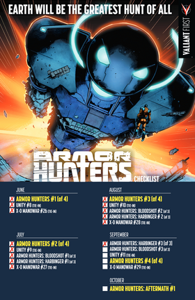 Read Armor Hunters: Harbinger (2014)  3 Page 5 in English