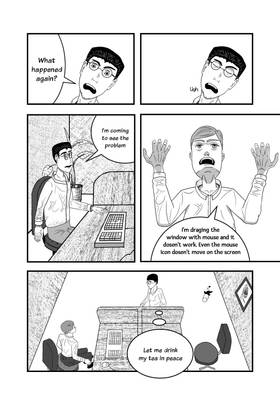 Read One day in the office  1 Page 10 in English