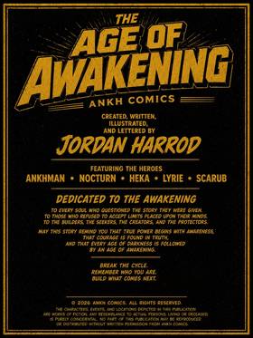 Read Ankh Comics: The Age of awakening  3 Page 3 in English
