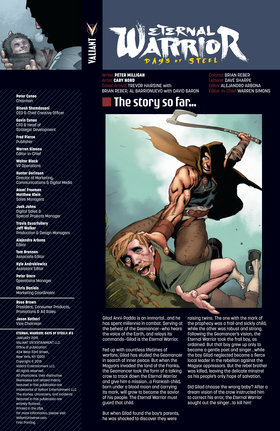 Read Eternal Warrior: Days of Steel (2014)  3 Page 2 in English