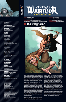 Read Eternal Warrior: Days of Steel (2014)  3 Page 2 in English