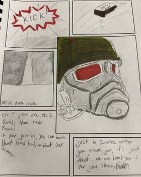Read Fallout:new vegas - Man vs Legion  5 Page 3 in English