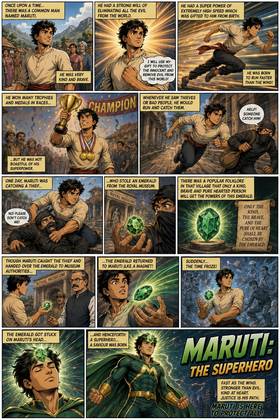 Read Maruti : The Rise of Superhero  1 Page 1 in English