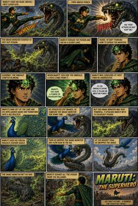 Read Maruti : The Rise of Superhero  1 Page 3 in English