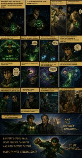 Read Maruti : The Rise of Superhero  1 Page 8 in English