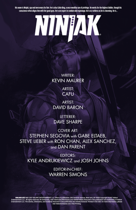 Read Ninjak (2015)  27 Page 2 in English