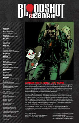 Read Bloodshot Reborn (2015)  5 Page 2 in English