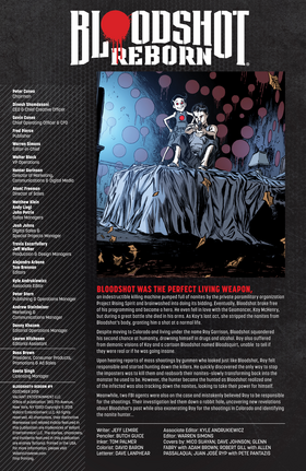 Read Bloodshot Reborn (2015)  9 Page 2 in English