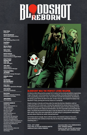 Read Bloodshot Reborn (2015)  5 Page 2 in English