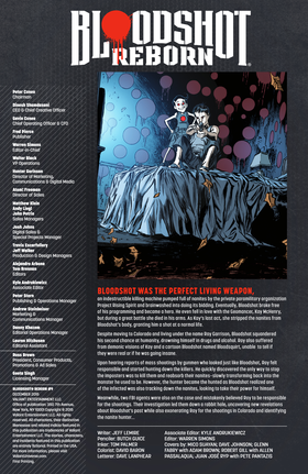 Read Bloodshot Reborn (2015)  9 Page 2 in English