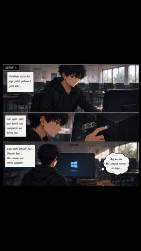 Read My Unexpected Experience In Computer Class   1 Page 8 in English