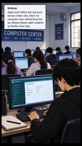 Read My Unexpected Experience In Computer Class   14 Page 9 in English