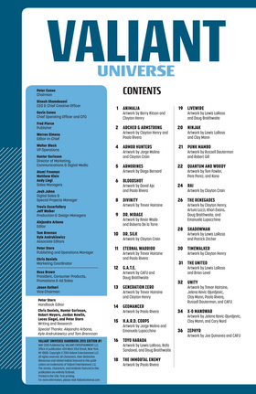 Read Valiant Universe Handbook (2015)  1 Page 2 in English