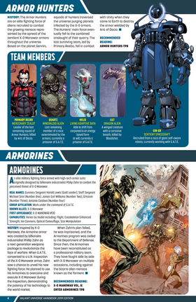 Read Valiant Universe Handbook (2015)  3 Page 6 in English